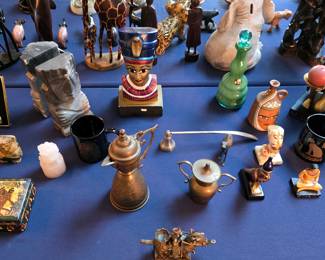 Cultural decor and collectibles from Africa, Egypt, and more