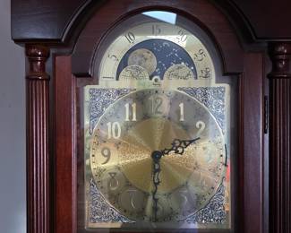 Ridgeway dark cherry grandfather clock