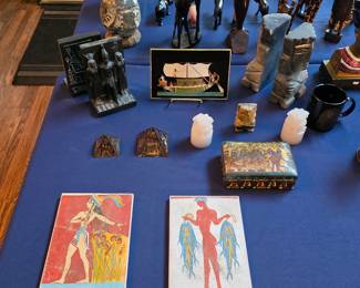 Cultural decor and collectibles from Africa, Egypt, and more