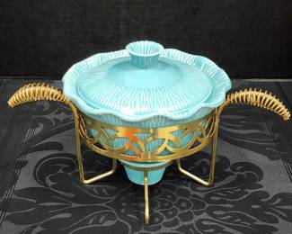 Mid-century chafing dish