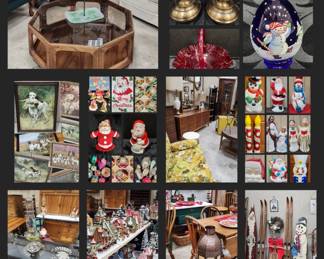 Reedsburg Estate Sale October 24-26. Antiques, Furniture, and Christmas Extravaganza