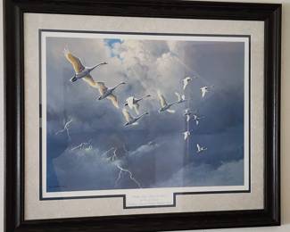 Owen Gromme Whistling Swans Beyond The Tempest 