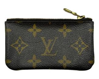 Louis Vuitton Monogram Canvas Key Pouch (Clés)