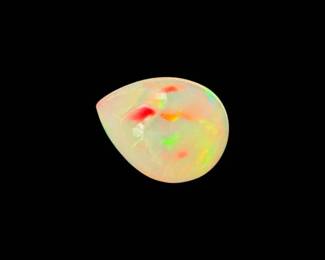 2.56 Carat Natural Welo Opal (Pear Cut)