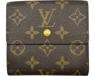 Louis Vuitton Monogram Canvas Trifold Wallet