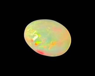 4.34 Carat Natural Welo Opal (Oval Cut)