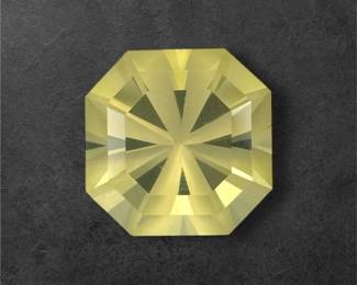 20.80 Carat Natural Lemon Quartz (Fancy Cut)