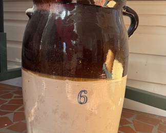 Stoneware Crock 6 gal