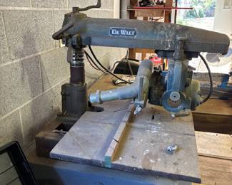 Vintage DeWalt Radial arm saw