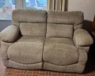 Lazyboy power love seat recliner