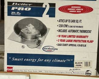 In box Attic Ventilator