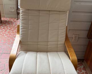 IKEA chair with spare cushion