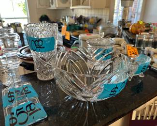 Crystal Dish ware