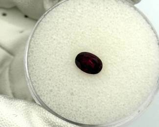 1.28 Carat Rhodolite Garnet