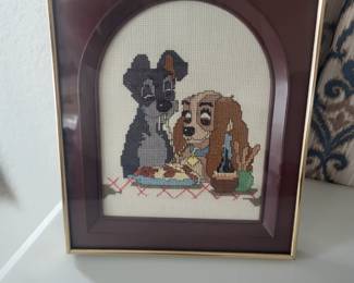 Disney Lady and the Tramp Cross Stitch