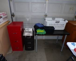 File Cabinet, Table