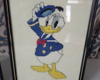 Disney Cross Stitch Donald Duck