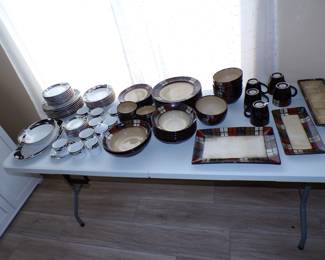 Large dish set