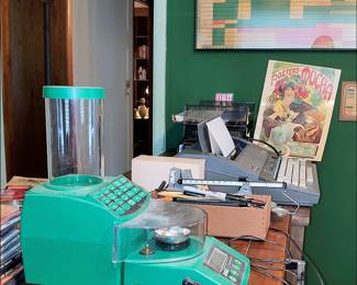Electronid Scale and Typewriter