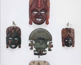 Carved African Masks