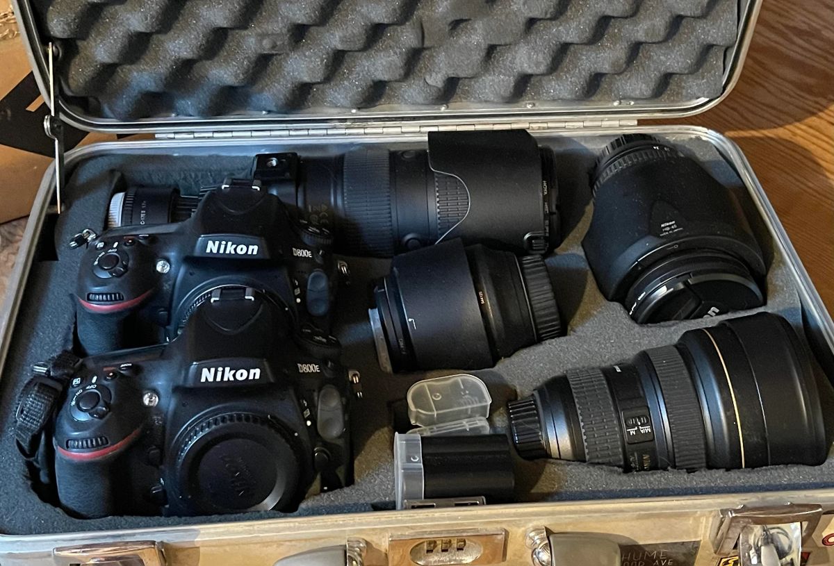 Nikon D800E Cameras and Lenses