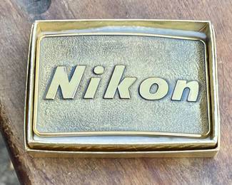 Nikon Belt Buckle