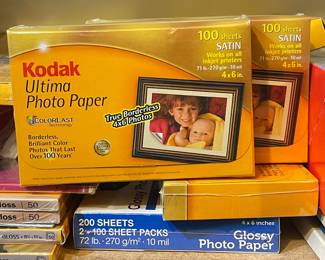 Kodak Ultima Photo Paper