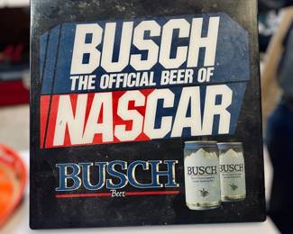 Busch Beer Sign