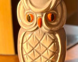 Ceramic Owl Shaker