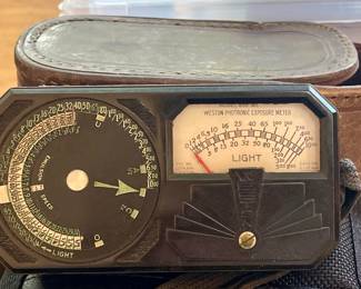Weston Photronic Exposure Meter - Model 650 - Circa 1935