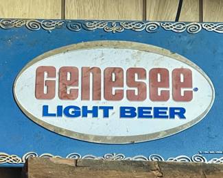 Genesee Light Beer Sign