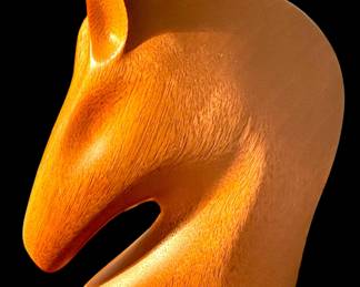 Carved Horse Desk Ornament
