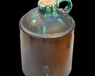 Drip Art Pottery Jug