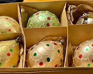 Vintage Christmas Ornaments