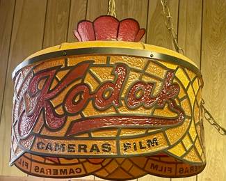 Kodak Hanging Lamp - 1970s