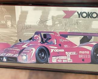 Framed Racing Photographs