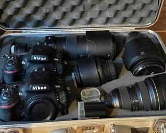 Nikon D800E Cameras and Lenses