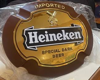 Heineken Special Dark Beer Sign