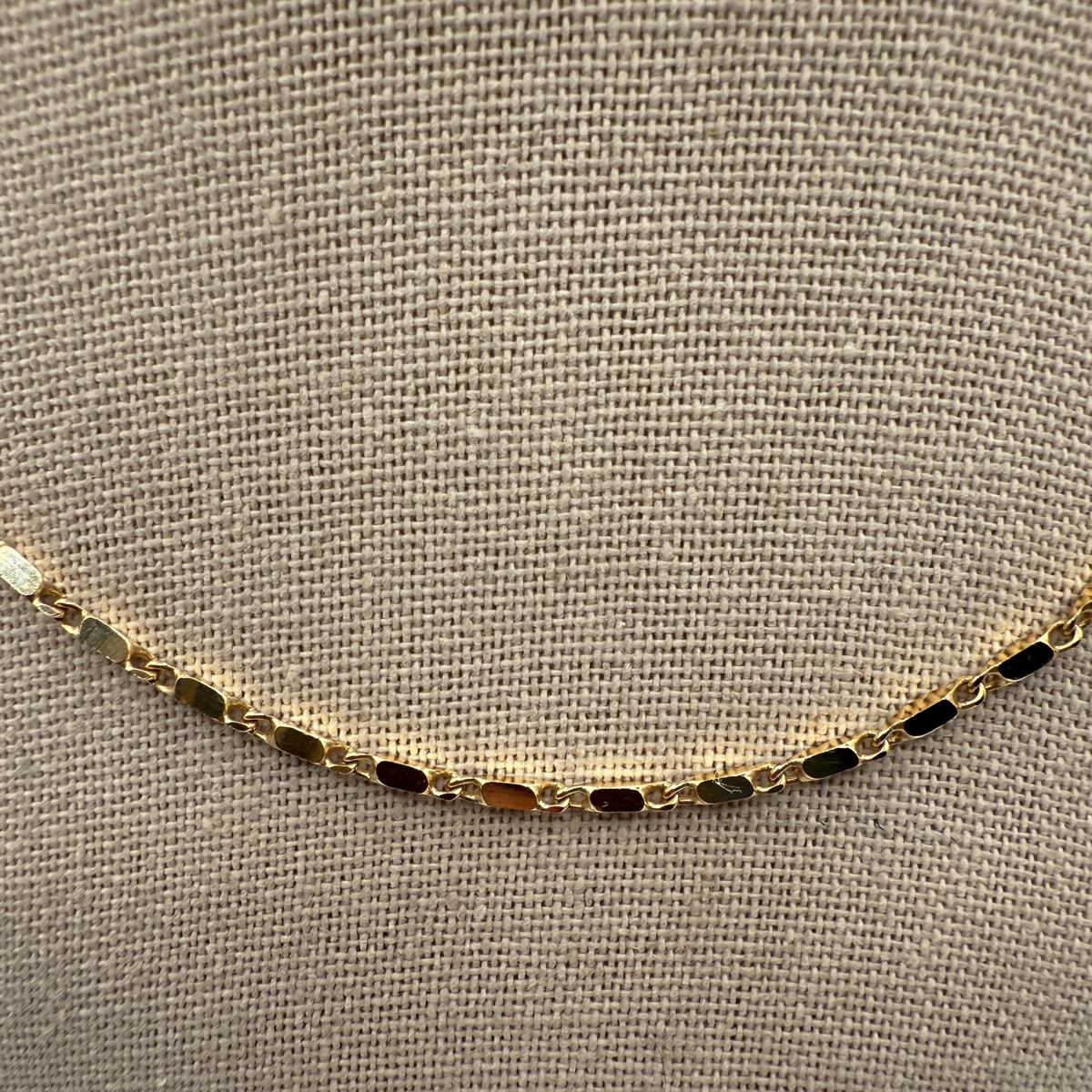 Lot #26 18k Gold Chain Necklace -.346 ozt 18” Necklace