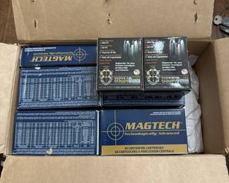 Lot #125 Magtech 9mm Luger 50 Grain Centerfire Cartridges - Lead-Free, Ultra Velocity Ammunition