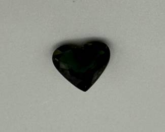 Lot #204 Green Sapphire - Deep Blue Green Color.