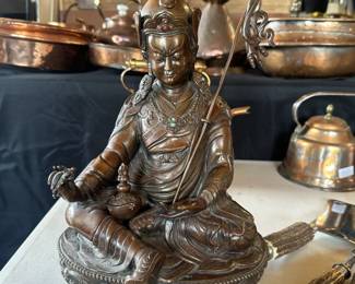 Art 4 Padmasambhave, also known as Guru Rinpoche Second Buddha  Bronze