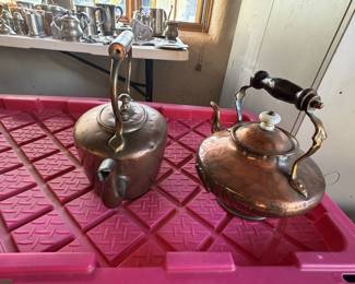 Copper Tea Pots