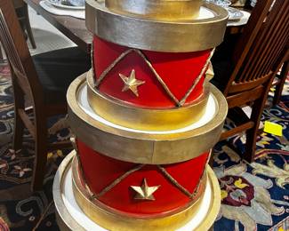 Drum Tower Nesting / Store or Window Display / Looks New