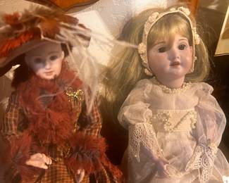 Dolls from Trolley Stop Antiques
Not out here before at the Bldg