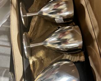Goblets / (2) sets boxed