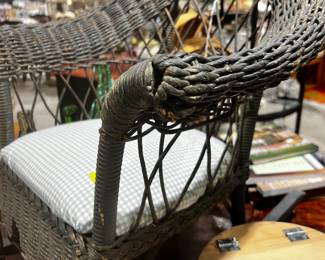 Antique Wicker Child / Doll Chair