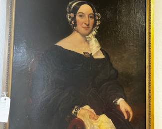 Fabulous Oil PORTRAIT Antique / large