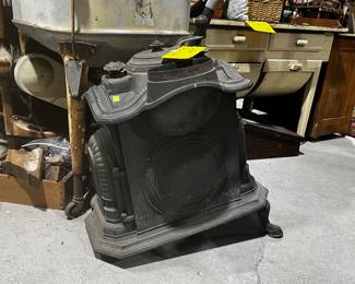 Old House Wares : Washer / Bin Table / Iron Wood Stove….Great Props / Shop Display