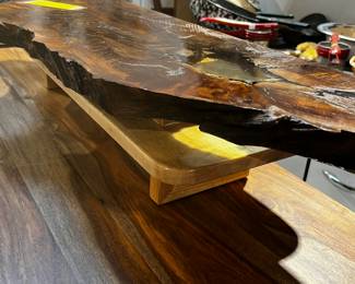 Handcrafted Riser / Custom Wood
Great for the top of a Guy’s Desk providing another level